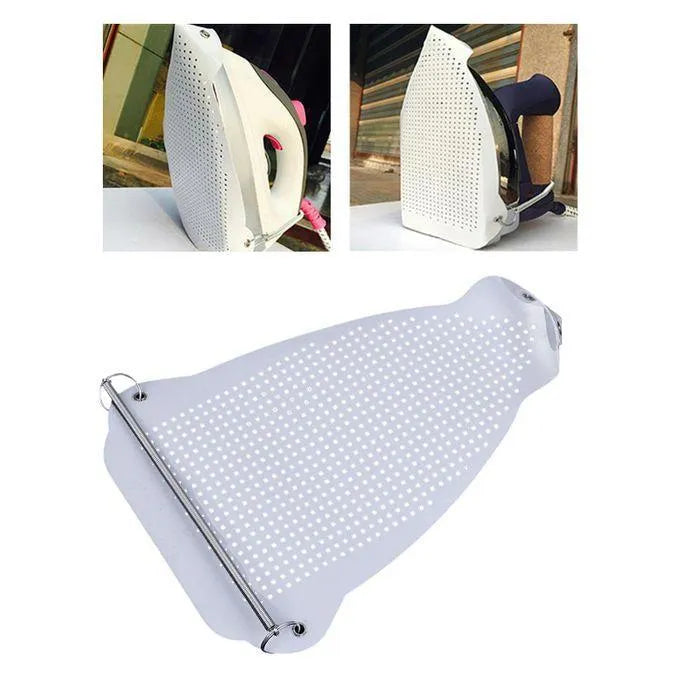 White Ceramic Dry Iron Cover for Professional Use