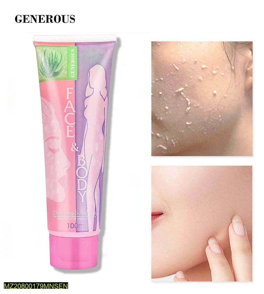Face & Body Scrub Gel 100ml Skin Brightening
