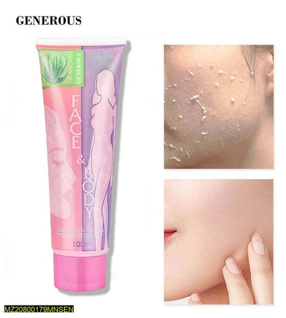Face & Body Scrub Gel 100ml Skin Brightening