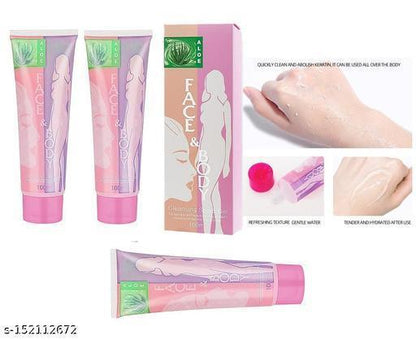 Face & Body Scrub Gel 100ml Skin Brightening