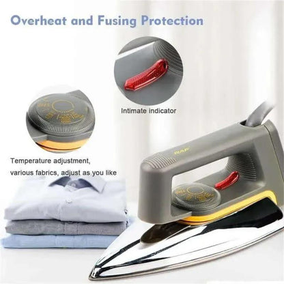 Multicolor Dry Iron with Ceramic Plate