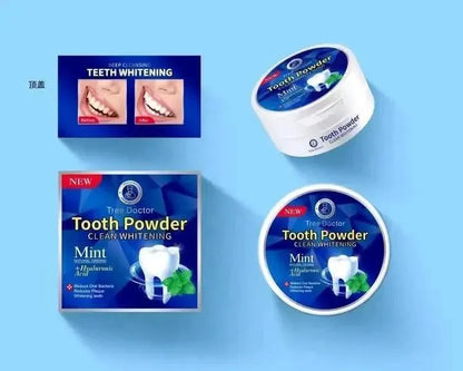 Natural Herbal Teeth Whitening Powder Mint Charcoal Tooth Polish