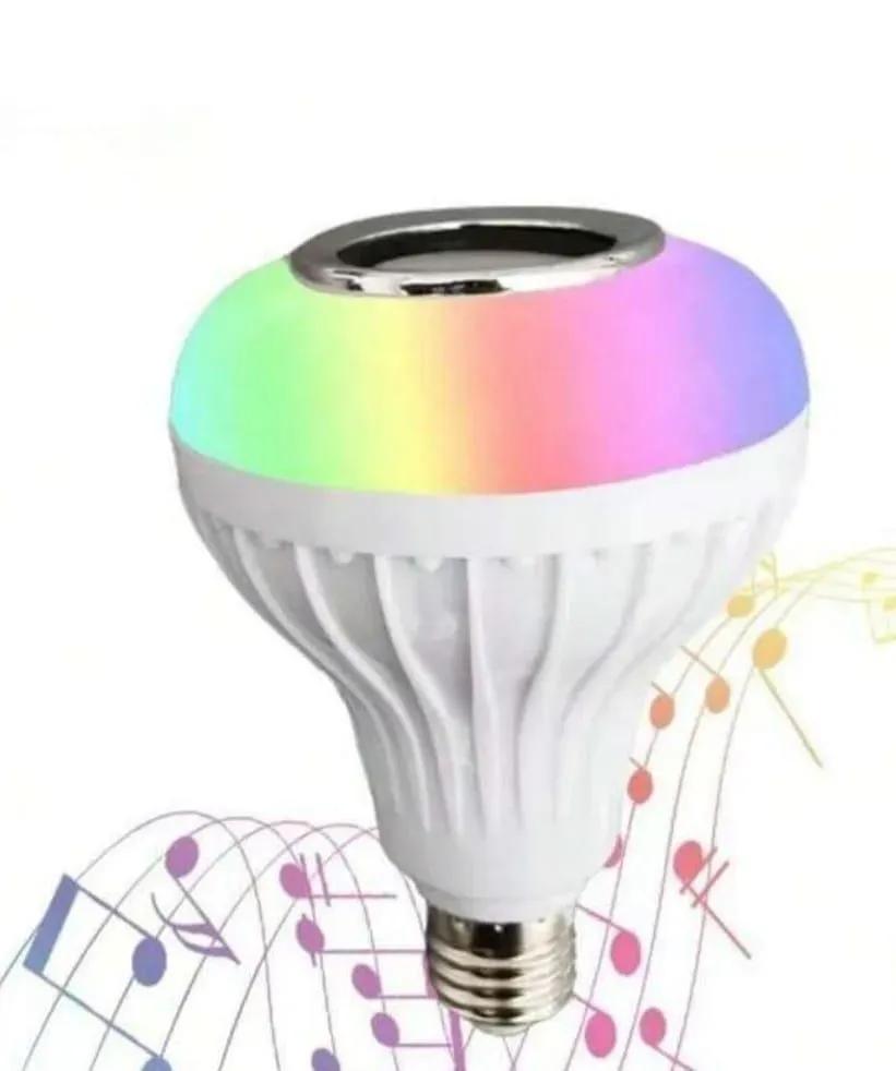 Rechargeable Bluetooth LED Music Light with Remote Control Multicolor