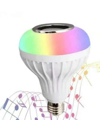 Rechargeable Bluetooth LED Music Light with Remote Control Multicolor
