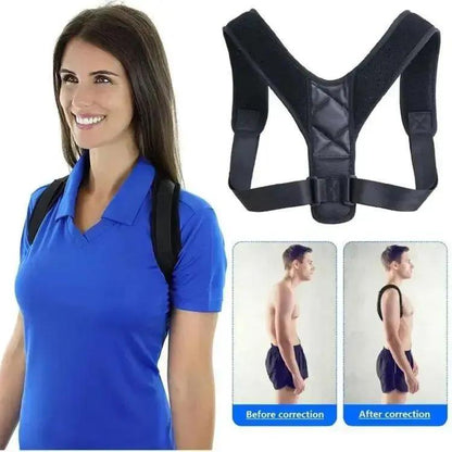 Portable Posture Corrector Belt Black Large Size