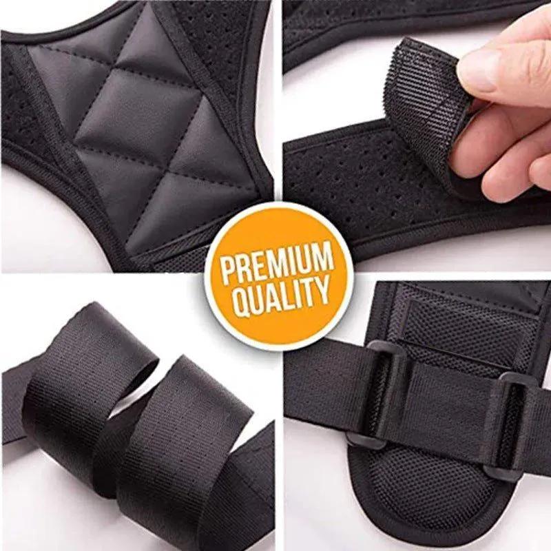 Portable Posture Corrector Belt Black Large Size