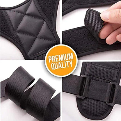 Portable Posture Corrector Belt Black Large Size
