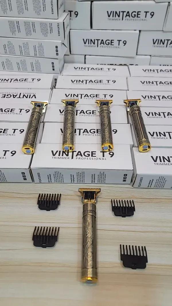 Vintage T9 Trimmer – Premium Quality With Extended Battery Life