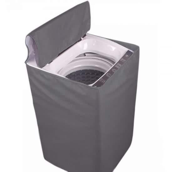 Washing Machine Dust Proof Cover Parachute Gray 23x23x39