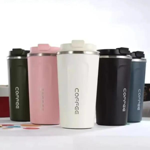 Double Wall Vacuum Travel Coffee Mug with Lid