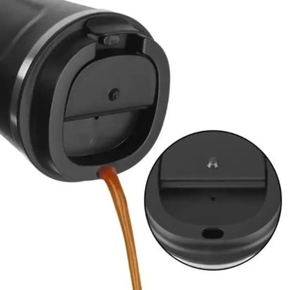 Double Wall Vacuum Travel Coffee Mug with Lid
